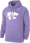 Main image for Nike K-State Wildcats Mens Lavender Club Fleece Long Sleeve Hoodie