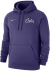 Main image for Nike K-State Wildcats Mens Purple Club Fleece Long Sleeve Hoodie