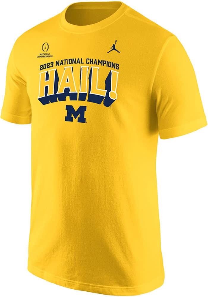 Michigan jordan hot sale t shirt