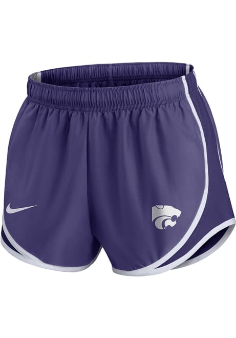 Womens K-State Wildcats Purple Nike Tempo Shorts