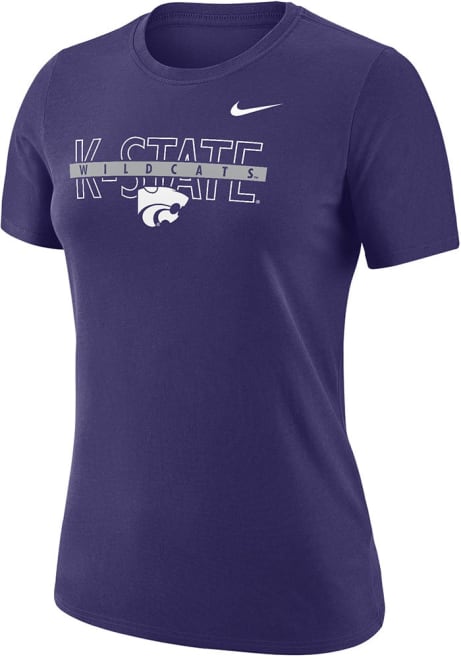 Womens K-State Wildcats Purple Nike Legend T-Shirt