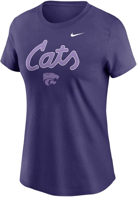 Womens K-State Wildcats White Nike Legend T-Shirt