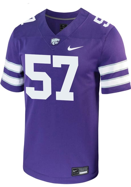 Beau Palmer Nike Mens Purple K-State Wildcats Game Name And Number Football Jersey