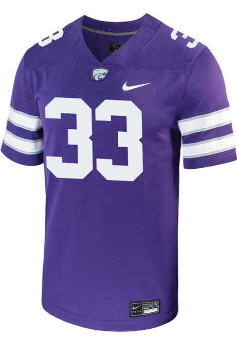 Dre Delort Nike Mens Purple K-State Wildcats Game Name And Number Football Jersey