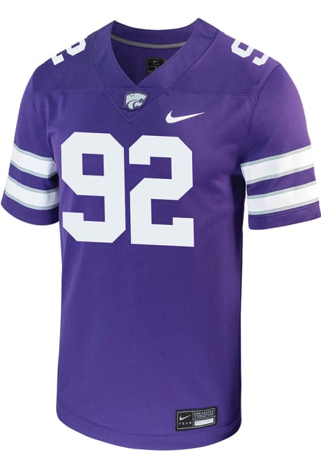 Jevon Banks Nike Mens Purple K-State Wildcats Game Name And Number Football Jersey