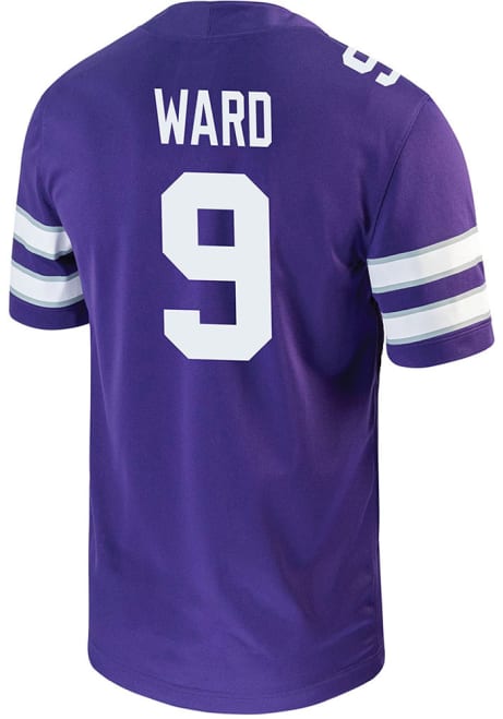 Treshaun Ward Nike Mens Purple K-State Wildcats Game Name And Number Football Jersey