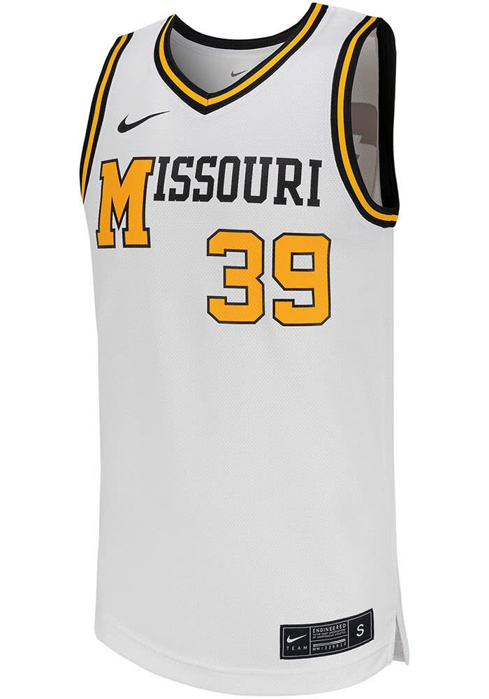 Tigers ユニフォーム M Nike Missouri Tigers WHITE Retro Replica Design Jersey