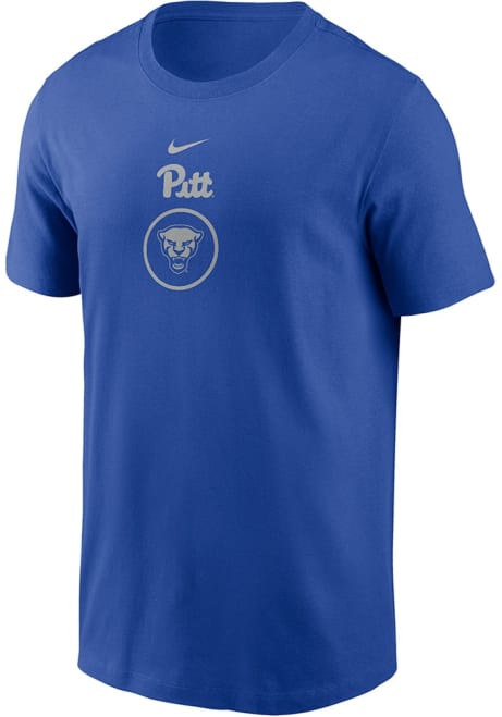 Pitt Panthers Blue Nike Practice Dri-FIT Short Sleeve T Shirt