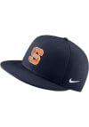 Main image for Nike Syracuse Orange Mens Navy Blue Aero True Baseball Cap Fitted Hat