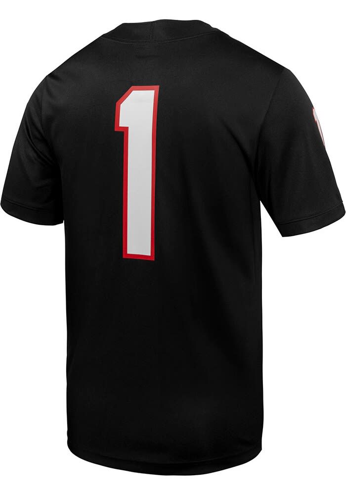 Nike Houston Cougars BLACK Game Replica Jersey - 19867853