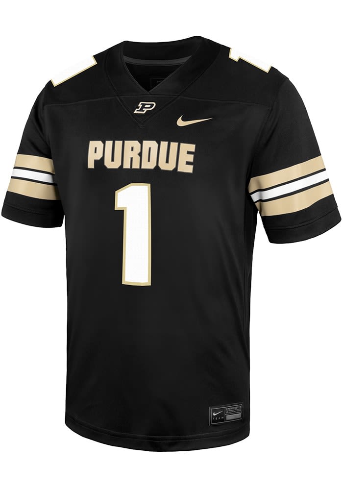 NIKE ゲームシャツ　Purdue Boilermakers Nike Men's Purdue Boilermakers White Coach Dri-FIT UV T