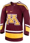 Main image for Nike  Minnesota Golden Gophers Mens Maroon Replica Hockey Hockey Jersey