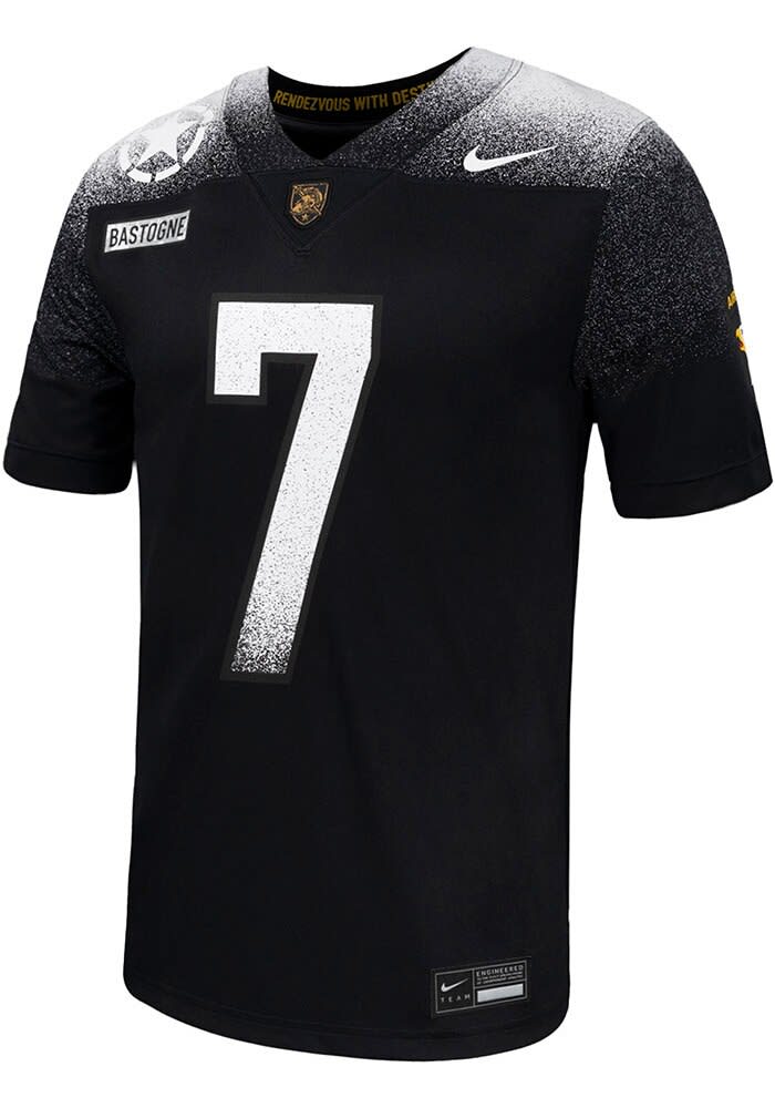 Nike Army カレッジ アメフトTシャツ 新品未使用 XL Nike Army Black Knights BLACK Game Replica Jersey - 19868063