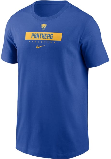 Youth Pitt Panthers Blue Nike Team Issue 24 Short Sleeve T-Shirt