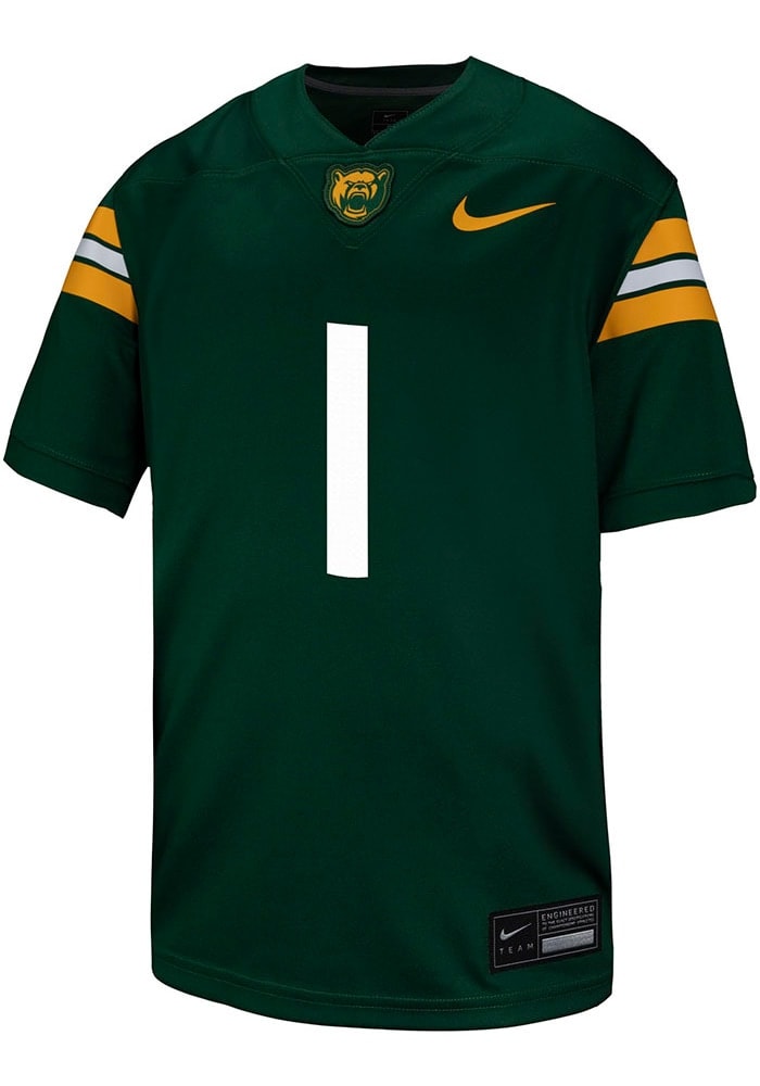【L】NIKE ベイラー BAYLOR BEARS GAME アメフト ジャージ Nike Baylor Bears WHITE Replica Game Jersey - 19866685