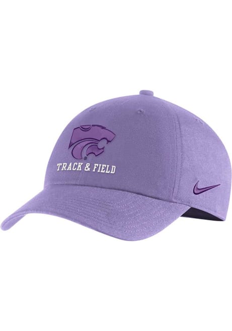 Nike Lavender K-State Wildcats NIKE H86 WASHED ADJ Adjustable Hat