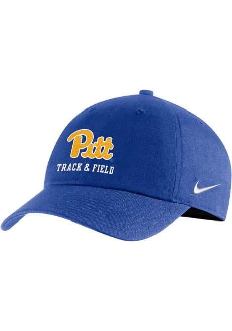 Nike Blue Pitt Panthers Track and Field Adjustable Hat