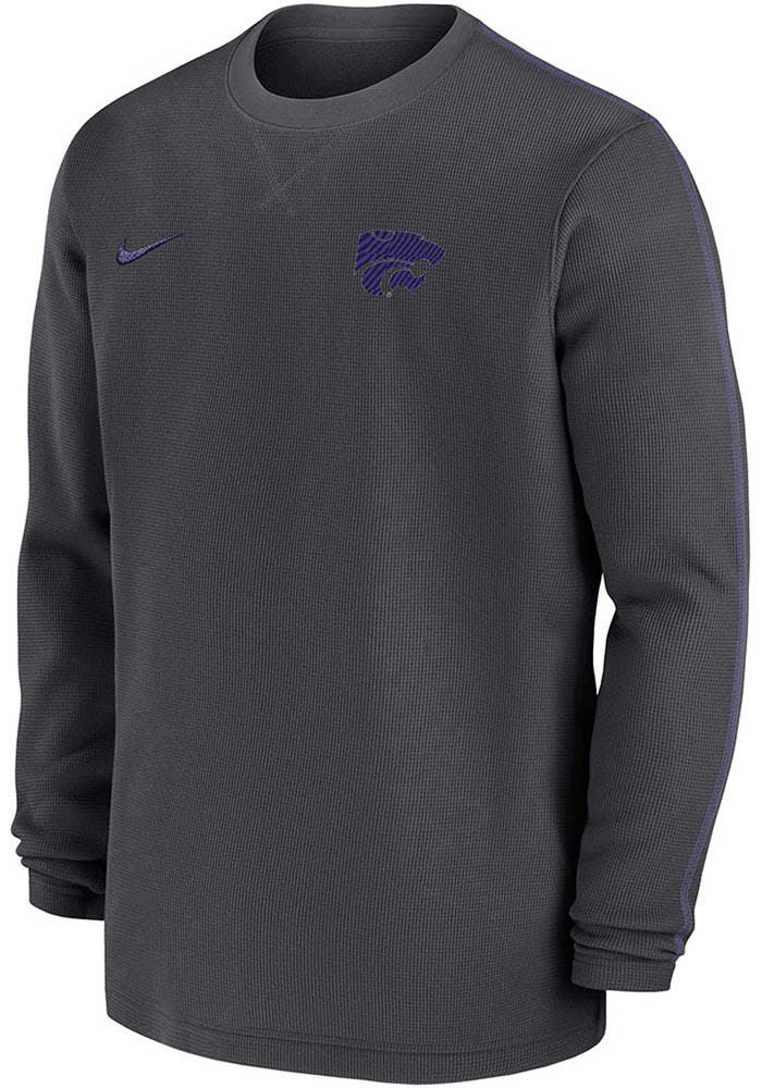 Nike Mens ANTHRACITE K-State Wildcats Sideline Coach Gameday