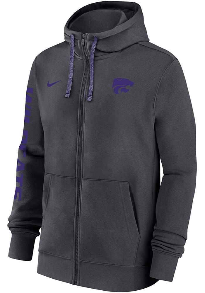 激安店舗 ANTHRACITE Mens Nike K-State Fleece Club Sideline Wildcats テープ・マスキングテープ