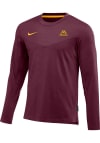 Main image for Nike Minnesota Golden Gophers Mens Maroon Coach Crew Long Sleeve Sweatshirt