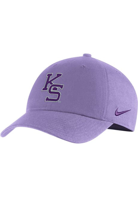 Nike Lavender K-State Wildcats Wordmark Campus Cap Adjustable Hat