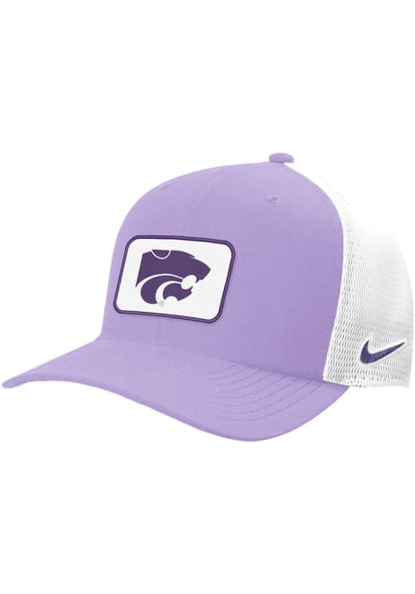 Nike Lavender K-State Wildcats Trucker C99 Adjustable Hat