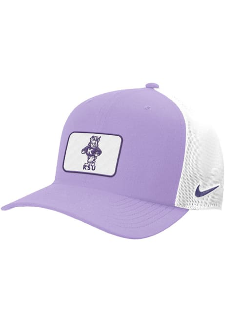 Nike Lavender K-State Wildcats Trucker C99 Adjustable Hat