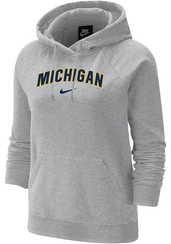 nike michigan women's hoodie