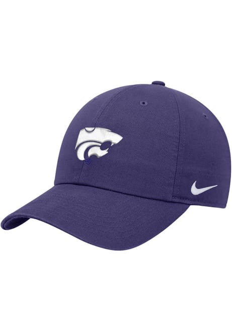 Nike Purple K-State Wildcats Club Unstructured Adjustable Hat