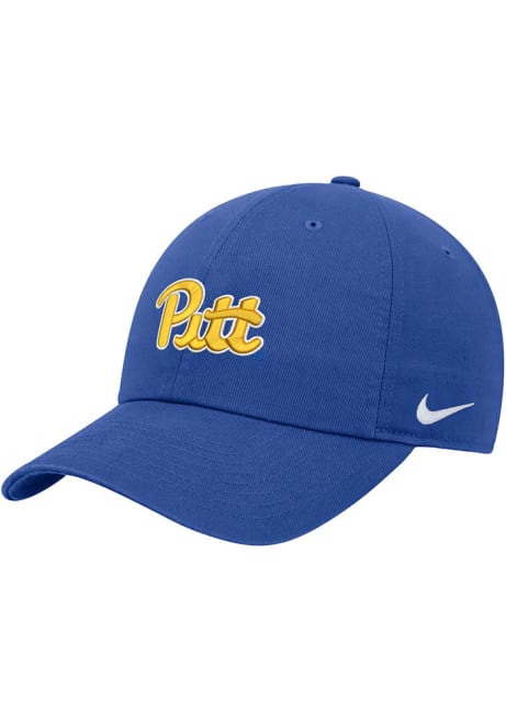 Nike Blue Pitt Panthers Club Unstructured Adjustable Hat