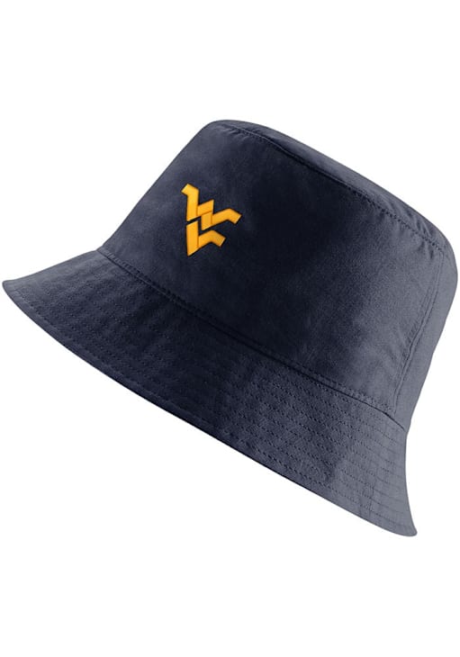Nike West Virginia Mountaineers NAVY Core Bucket Bucket Hat 19869729