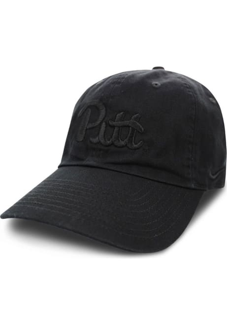 Nike Black Pitt Panthers Nike H86 Logo Adjustable Hat