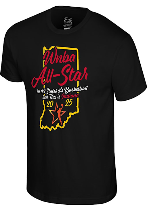 WNBA Other BLACK 2025 WNBA All-Star Game Short Sleeve T Shirt