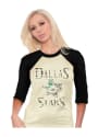 Dallas Stars Womens Tri Blend Black T-Shirt