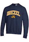 Main image for Mens Drexel Dragons Navy Blue Champion Versa Twill Arch Mascot Crew Sweatshirt