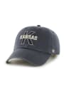 Kansas Jayhawks 47 Historical B-ball Adjustable Hat - Navy Blue