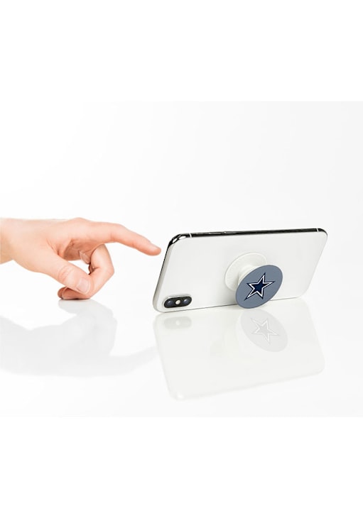 Dallas Cowboys GRAY Helmet Logo PopSocket 2010042