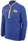 Main image for Mens Pitt Panthers Blue Nike Victory Qtr Zip Pullover