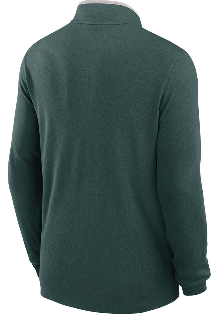Nike Mens DARKGREEN Michigan State Spartans Sparty Playing