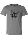 Detroit City FC Crest Fashion T Shirt - Grey