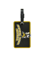 Emporia State Hornets Rubber Luggage Tag - Black