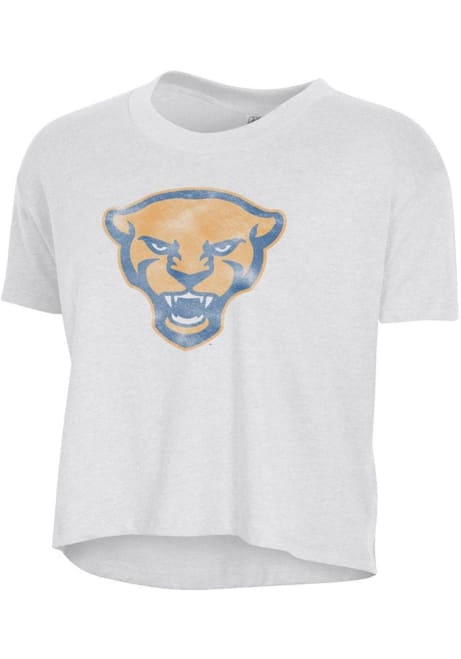 Pitt Panthers White Alternative Apparel Headliner Short Sleeve T-Shirt