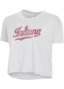 Indiana Hoosiers Womens Alternative Apparel Headliner T-Shirt - White
