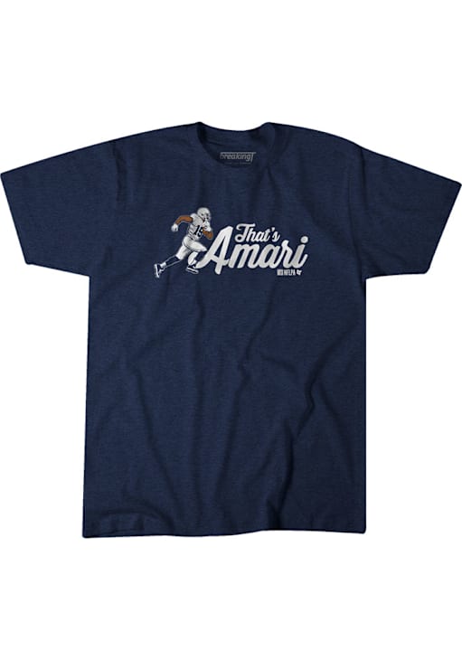 Amari Cooper Dallas Ft Worth NAVY Thats Amari Short Sleeve Fashion 