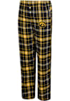 Main image for Womens Iowa Hawkeyes Black Concepts Sport Flannel Loungewear Sleep Pants