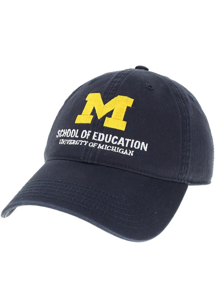 Michigan Wolverines Washed Unstructured Adjustable Hat Michigan Wolverines Washed Unstructured Adjustable Hat