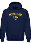 Main image for Mens Navy Blue Michigan Wolverines Law Hooded Sweatshirt