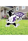 Main image for Black K-State Wildcats Mascot Yard Sign