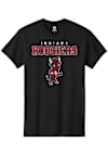 Main image for Indiana Hoosiers Black Summit Sportswear Flat Name Mascot Short Sleeve T Shirt