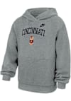 Main image for Youth Cincinnati Bearcats Grey Nike Vault Arch Long Sleeve Hooded Sweatshirt